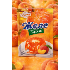 Желе зі смаком Персика "Юліта" 70 гр