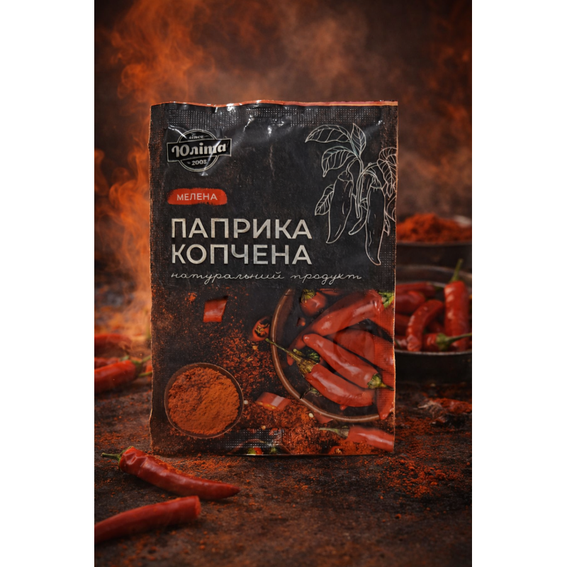 Паприка копчена мелена "Юліта" 20гр