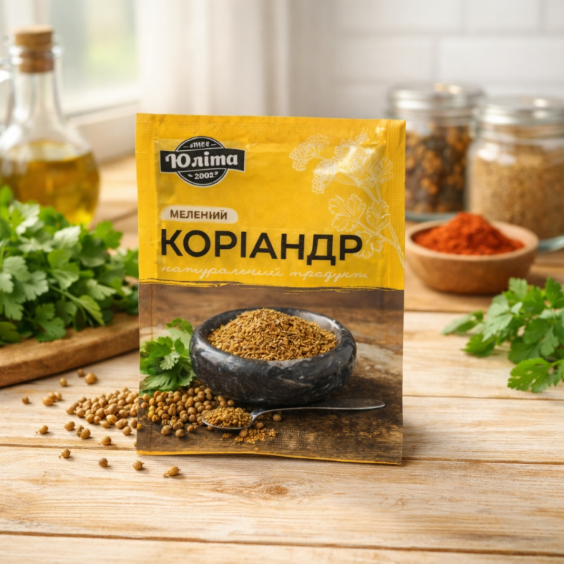 Коріандр мелений "Юліта" 15 гр