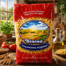 МАКАРОНИ Вініна  "Ріжка гладка"  1кг 