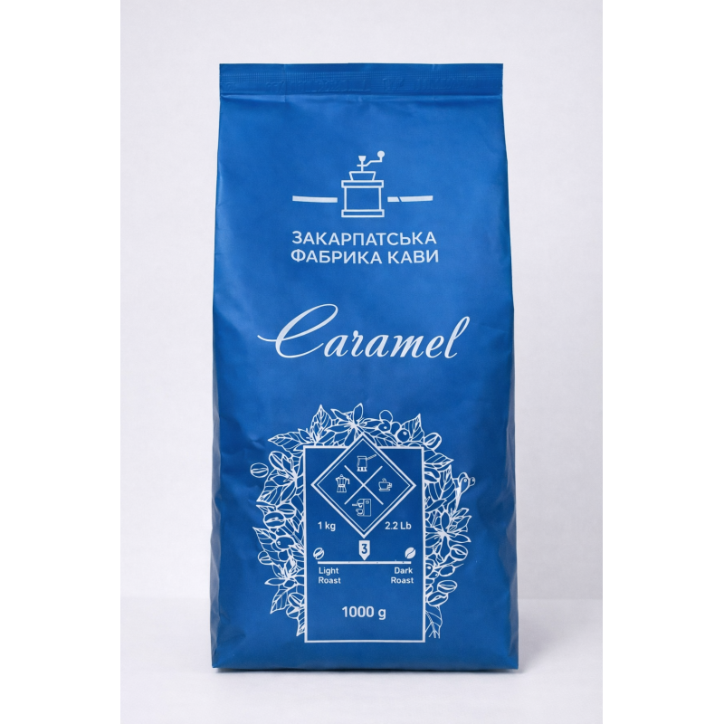ZFC CARAMEL кава в зернах 1кг