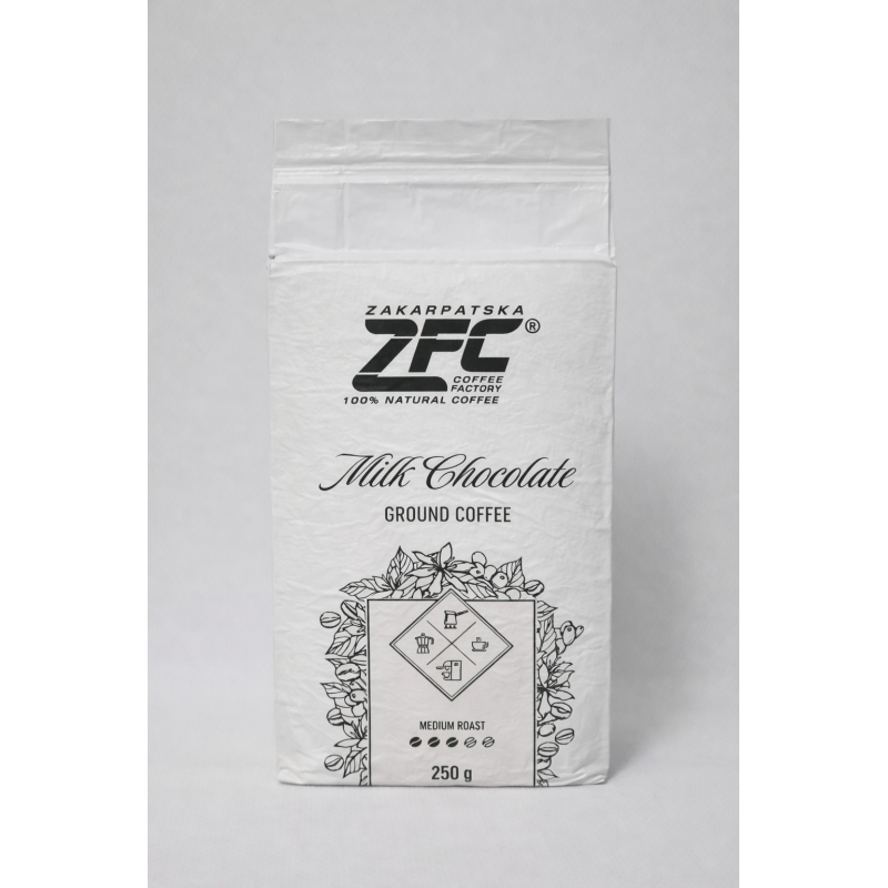  ZFC MILK CHOKOLAT  кава мелена 0,250г 