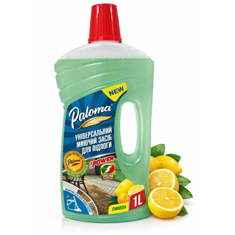 Універсальний засіб для миття підлоги з ароматом лимону "PALOMA" 1л