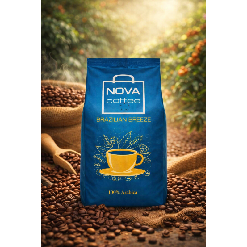 NOVA COFFE BRAZILIAN BREEZE кава в зернах