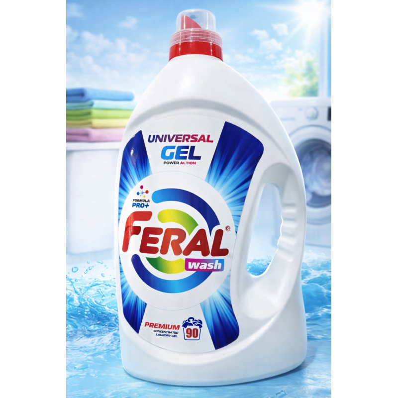 Гель для прання універсальний Feral Wash 4.5 л