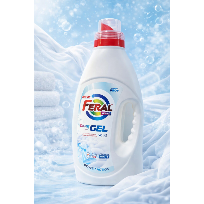 Гель для прання білих речей Feral Wash 1.5 л