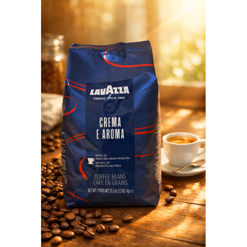 Кава в зернах Lavazza Crema e Aroma Espresso 1 кг Кава в зернах Lavazza Crema e Aroma Espresso 1 кг