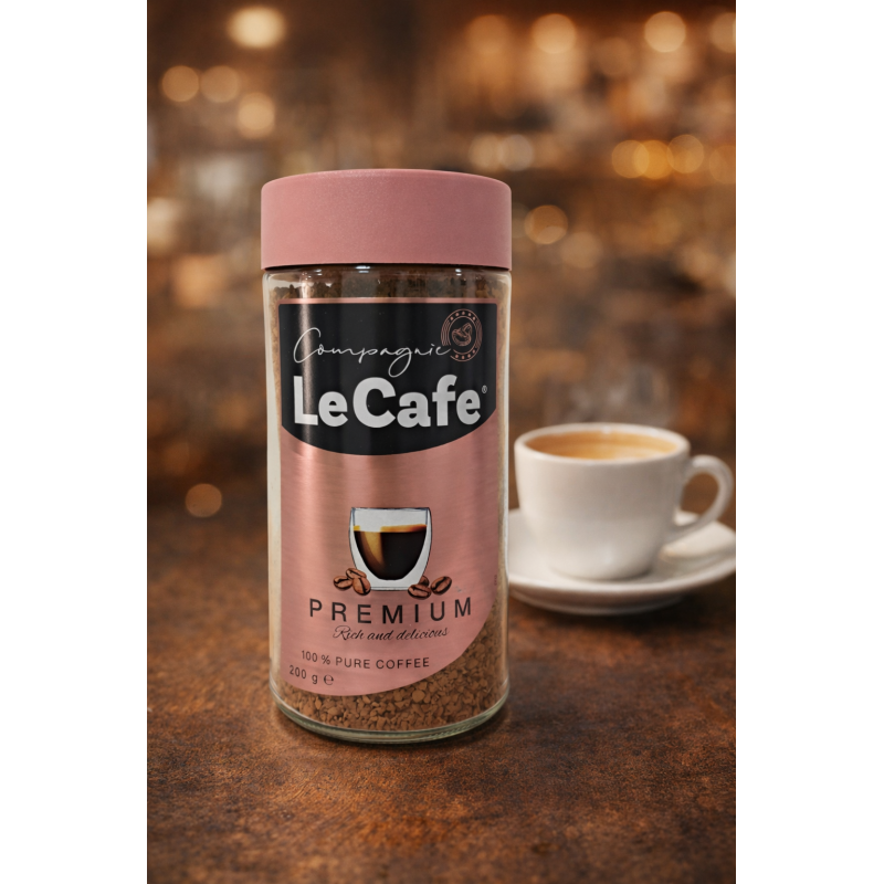 Кава розчинна Le Cafe Gold Premium 200 г Кава розчинна Le Cafe Gold Premium 200 г