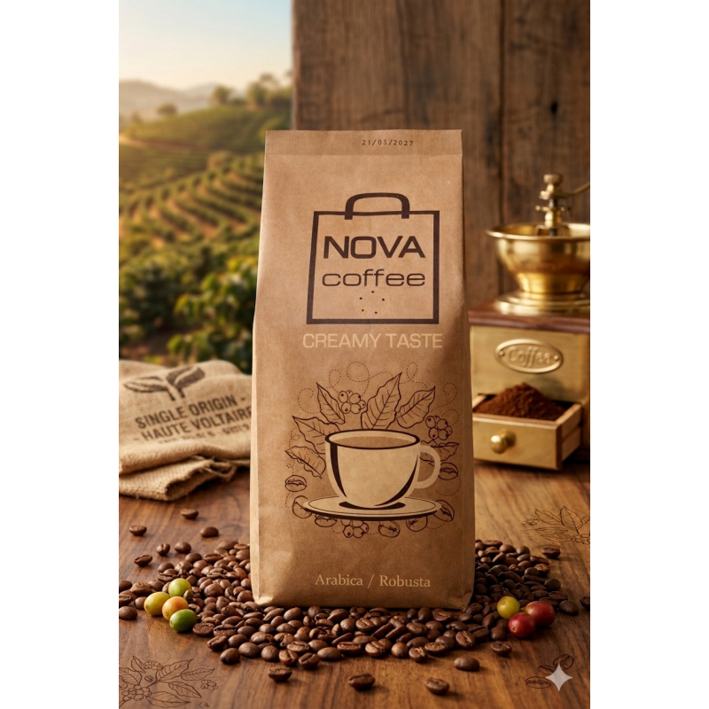 NOVA COFFEE CREAMY TASTE кава в зернах