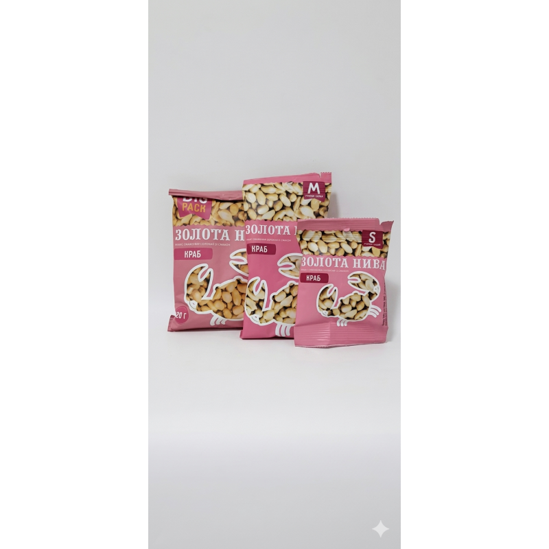 Арахіс смажений зі смаком Краба 