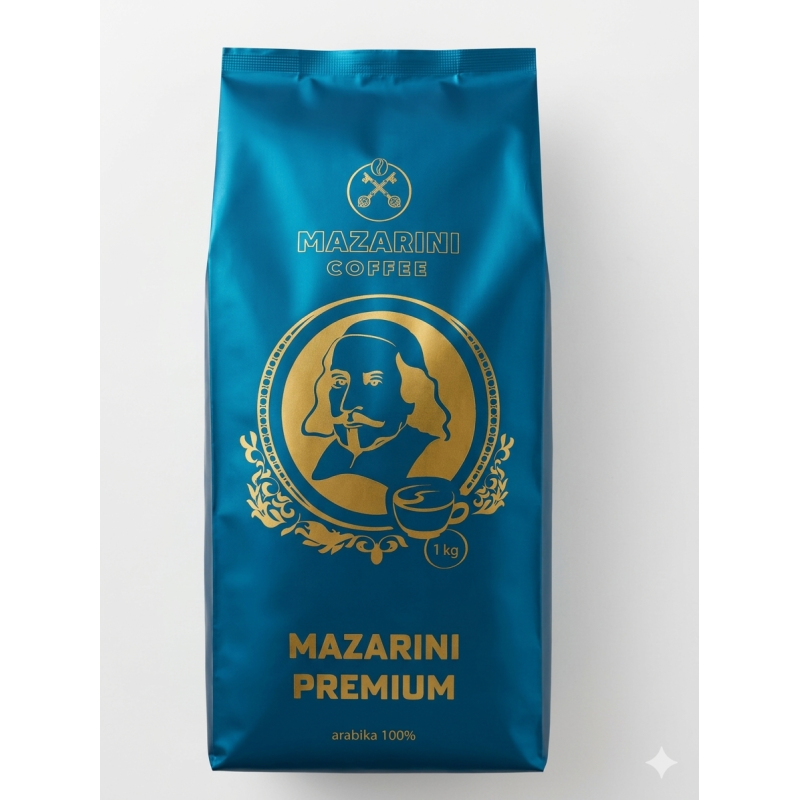 ZFC MAZARINI PREMIUM кава мелена 1 кг 