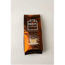   Кава 1кг "NOVA coffee" зерно"40% арабіка 60% робуста Коричнева