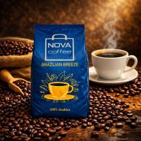 NOVA COFFE BRAZILIAN BREEZE кава в зернах 1кг 