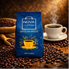 NOVA COFFE BRAZILIAN BREEZE кава в зернах 1кг 