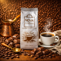NOVA COFFE WARM CHOCOLATE кава в зернах 250 гр 