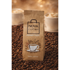 NOVA COFFEE CREAMY TASTE кава в зернах 250гр  