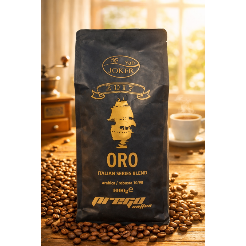Кава в зернах JOKER PREGO ORO 1 кг Кава в зернах JOKER PREGO ORO 1 кг