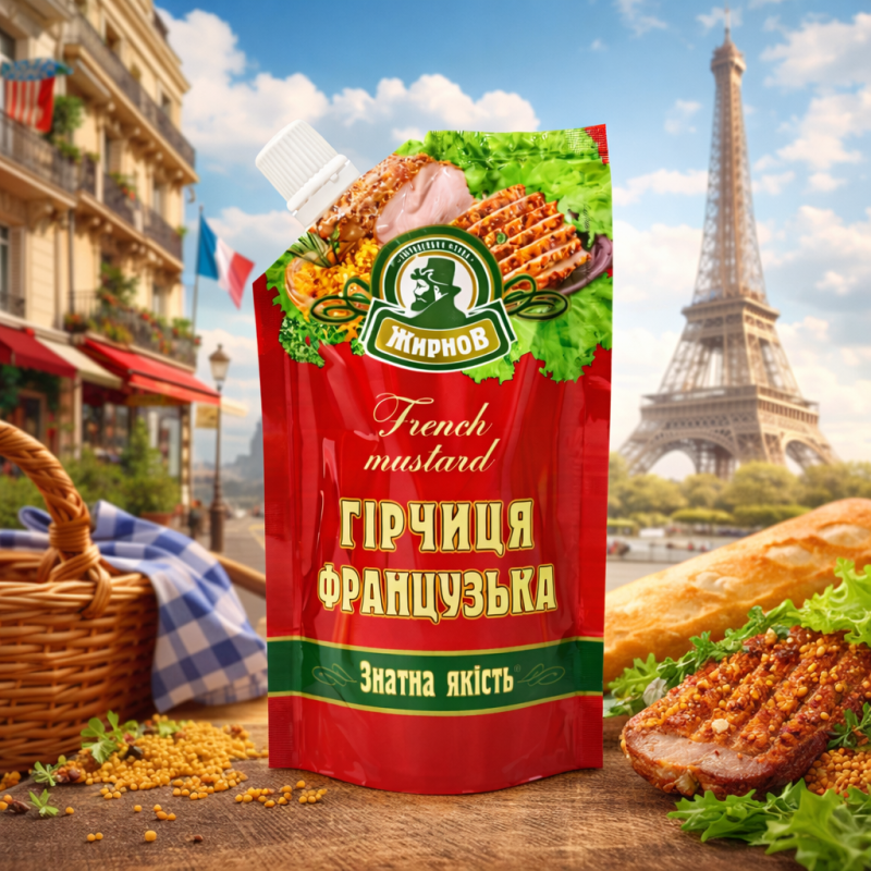 Гірчиця "Французька" ТМ "Жирнов" 0,130 гр 