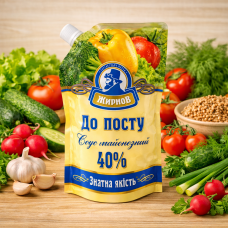 Соус Майонезний  ТМ Жирнов "До Посту" 40%  300 гр