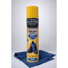 Фарба для взуття з замші, нубуку,велюру  (синя)  Color Exper Barton 300мл