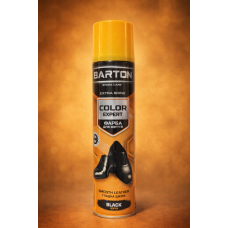 Фарба для взуття з гладкої шкіри (чорна)  Color Exper Barton 300мл