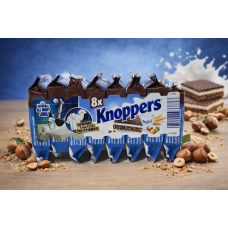Вафлі Knoppers Black&White (8*25) 200гр