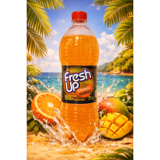 Напій сильногазований Апельсин-Манго  "Fresh Up" 1л 