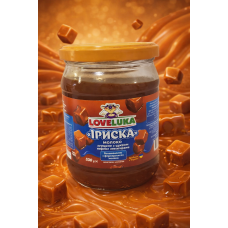 Молоко згущене з цукром варене знежирене "ІРИСКА" LOVELUKA 530 гр