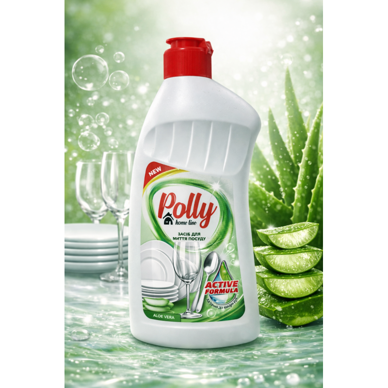 Засіб для миття посуду Polly Aloe Vera 0.5 мл