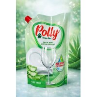 Засіб для миття посуду POLLY Aloe vera 0.5л (дой-пак)
